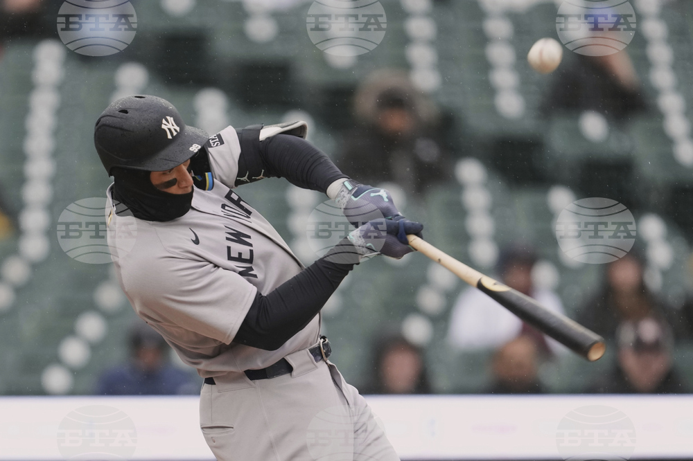 Yankees Tigers Baseball
