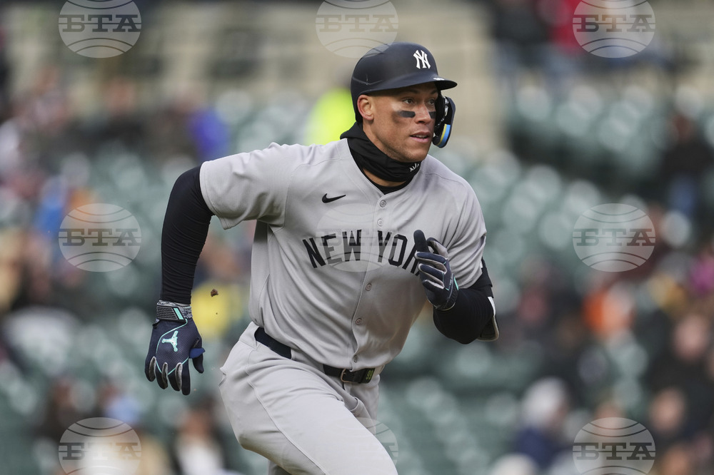 Yankees Tigers Baseball