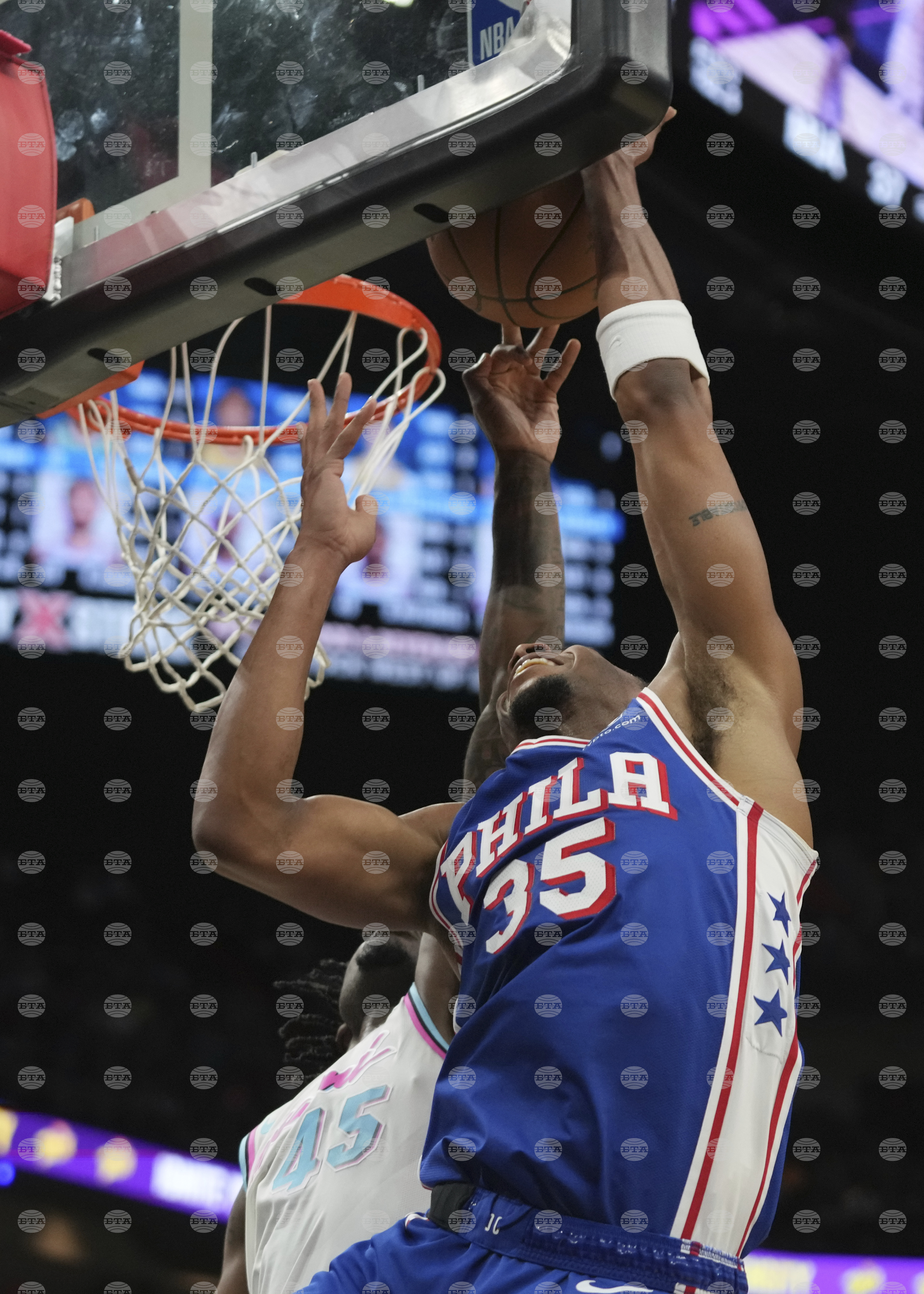 76ers Heat Basketball