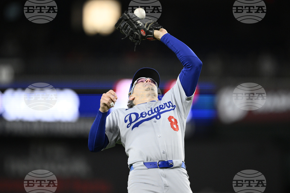 Dodgers Nationals Baseball