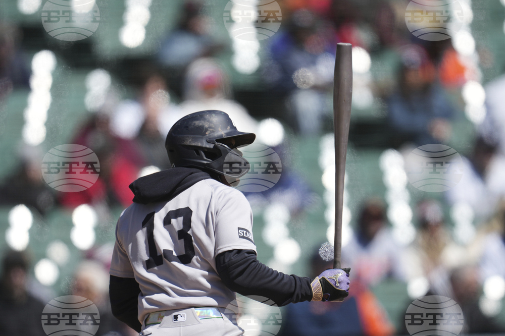 Yankees Tigers Baseball