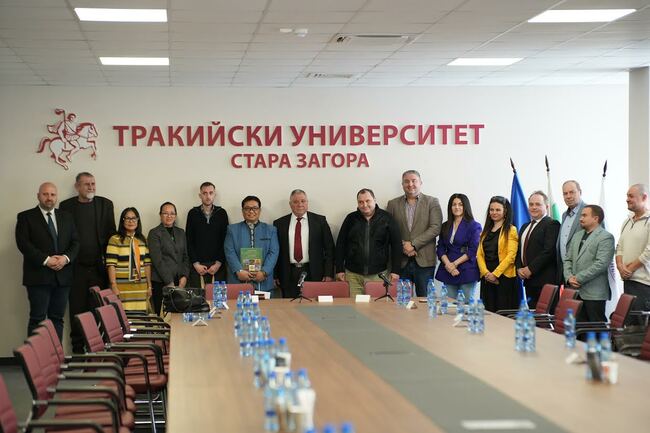 Тракийски университет обсъжда сътрудничество с Филипини за устойчиво развитие