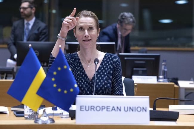 Кая Калас: Русия не спазва примирието по време на Великден