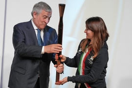 Japan Winter Olympics Torch Unveiling