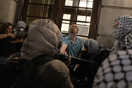 APTOPIX Israel Palestinians Campus Protests