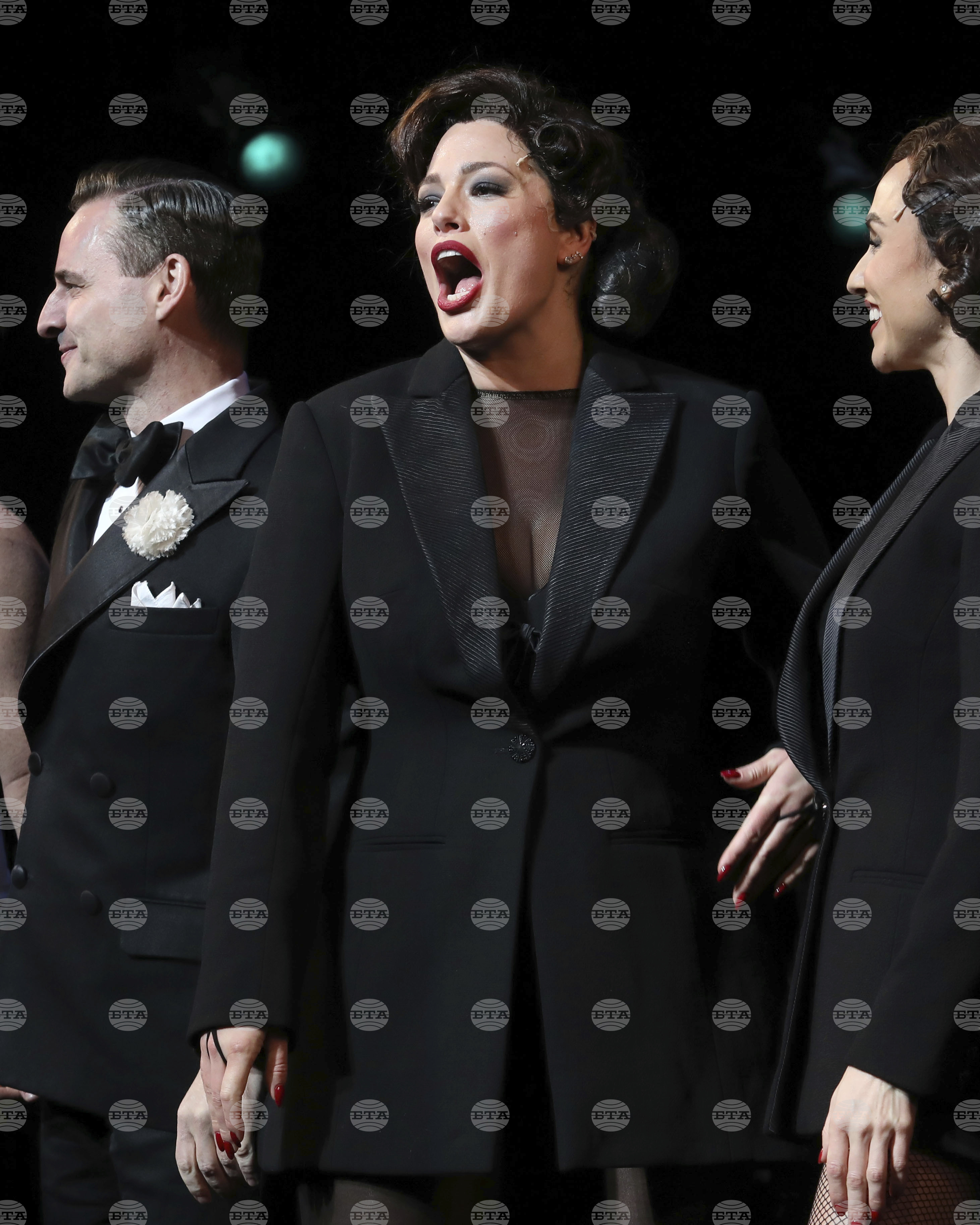 Ashley Graham "Chicago the Musical" Debut Curtain Call
