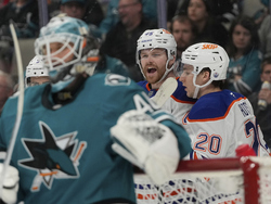 Oilers Sharks Hockey