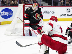 Hurricanes Senators Hockey