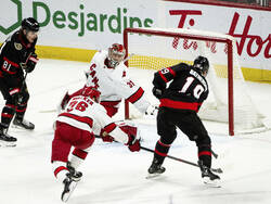 Hurricanes Senators Hockey