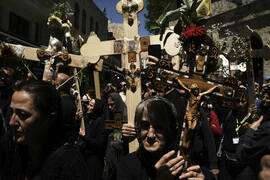 APTOPIX Israel Palestinians Good Friday