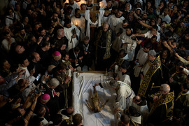 APTOPIX Israel Palestinians Good Friday