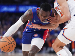 Pistons Knicks Basketball