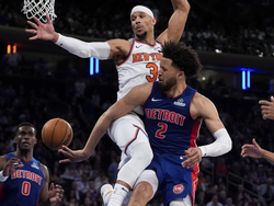 Pistons Knicks Basketball