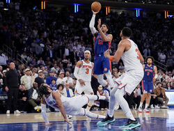 Pistons Knicks Basketball