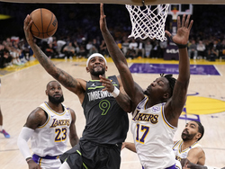 Timberwolves Lakers Basketball