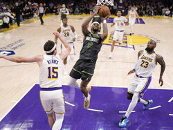 Timberwolves Lakers Basketball