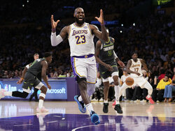 Timberwolves Lakers Basketball