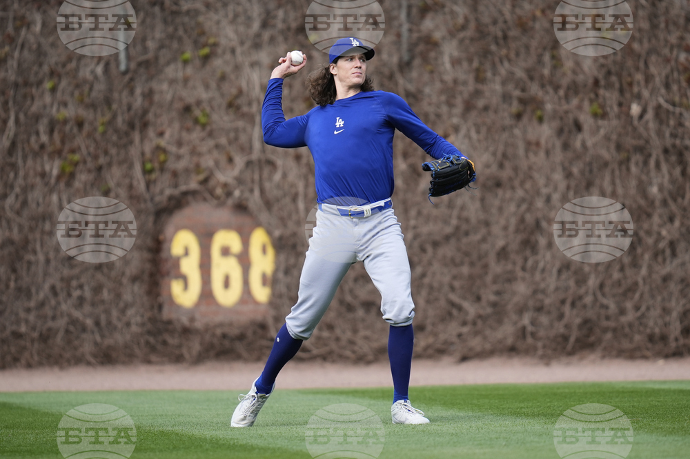 Dodgers Cubs Baseball