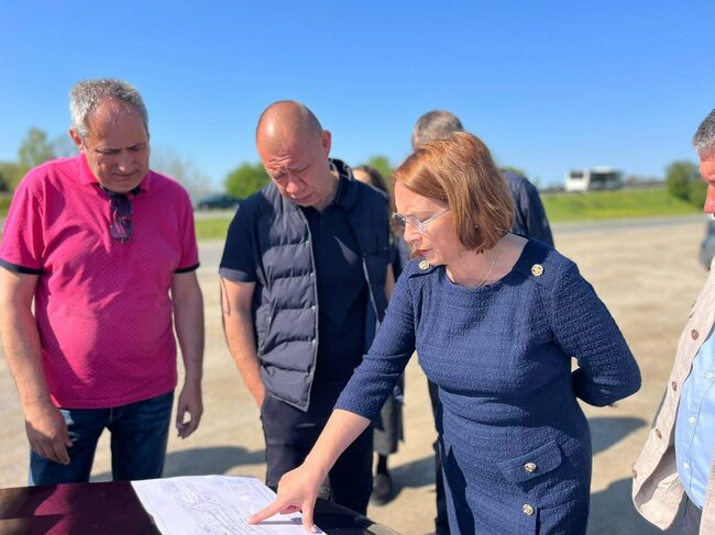 Община Казанлък стартира изграждането на ново кръгово кръстовище
