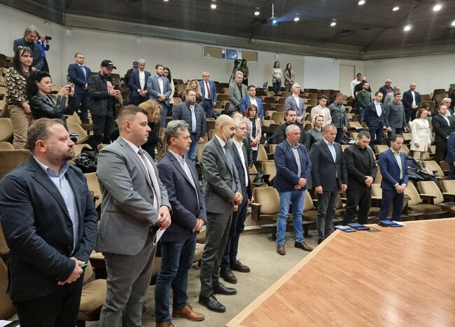 Общинските съветници във Варна почетоха жертвите на арменския геноцид