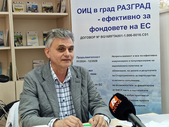 Разград стартира 14-та кампания „Дни на Европа“ с засаждане на дръвчета