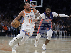 Pistons Knicks Basketball