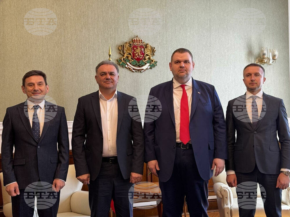 Делян Пеевски, лидер на ДПС и ПГ на ДПС - НОВО НАЧАЛО прие кмета на Борино