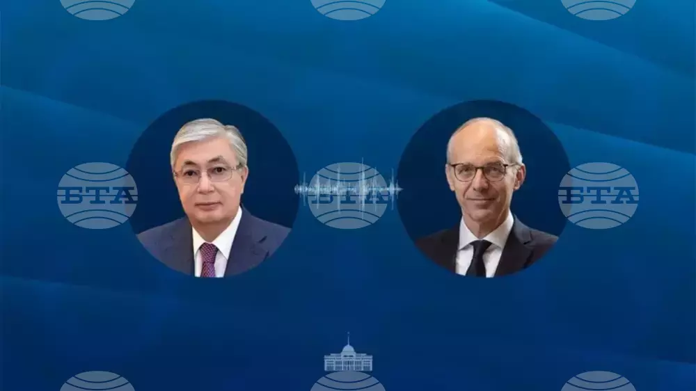 КАЗИНФОРМ: Казахстанският президент обсъди по телефона с премиера на Люксембург сътрудничеството на Казахстан и ЕС