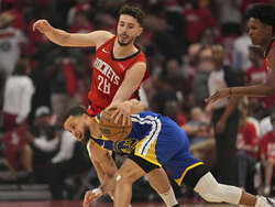 Warriors Rockets Basketball