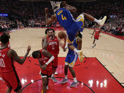 Warriors Rockets Basketball