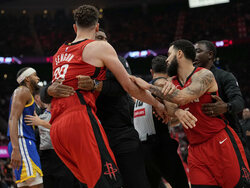 Warriors Rockets Basketball