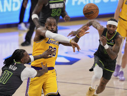 Timberwolves Lakers Basketball
