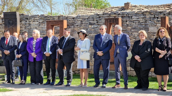 Отбелязаха 10 години на културния комплекс „Двор на кирилицата“ в Плиска