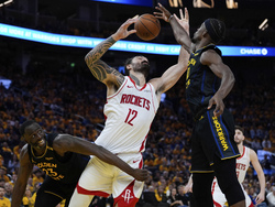 Rockets Warriors Basketball