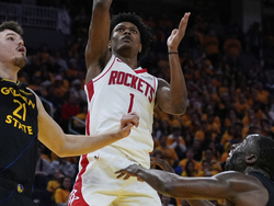 Rockets Warriors Basketball