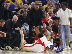 Rockets Warriors Basketball
