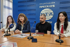 Национален пресклуб на БТА Шумен - благотворителна изложба - СУ „Сава Доброплодни"