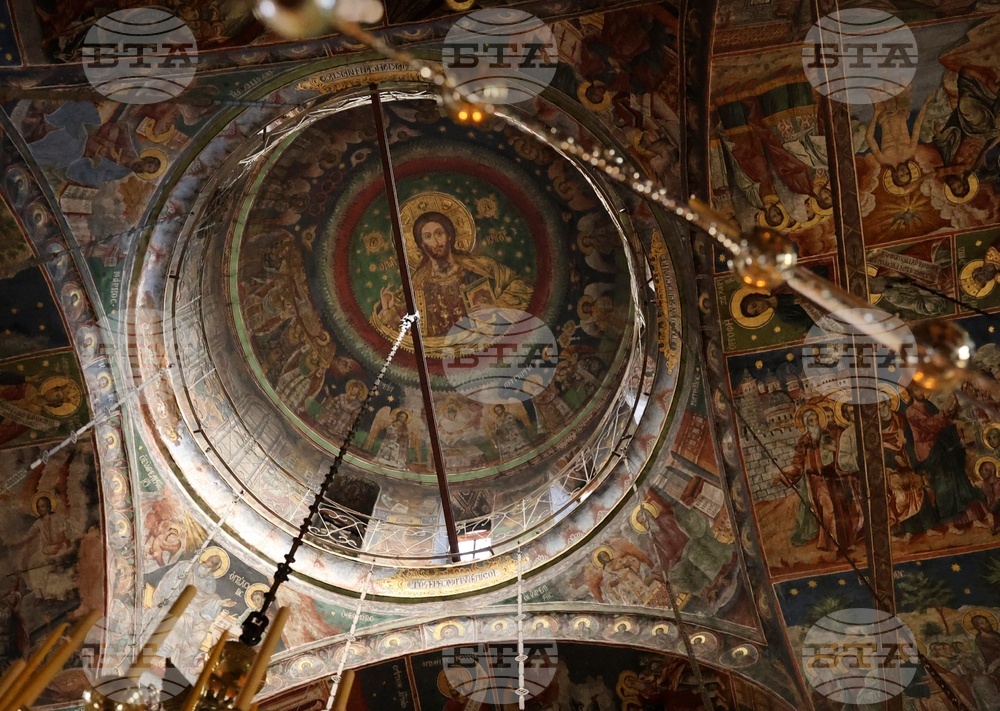 Гърция - Света Гора - Зографски манастир - празник