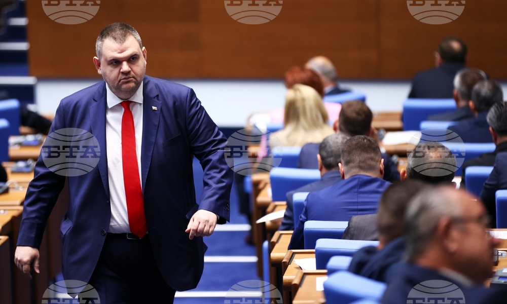 Лидерът на "ДПС - Ново начало" Делян Пеевски определи изявлението на президента за национален референдум за еврото като несъстоятелно