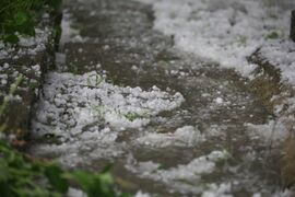 Бургас - дъжд - градушка