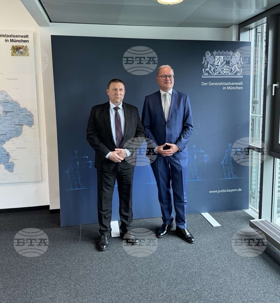 Bulgarian, Bavarian Chief Prosecutors Discuss Countering Money Laundering, Criminal Assets Forfeiture