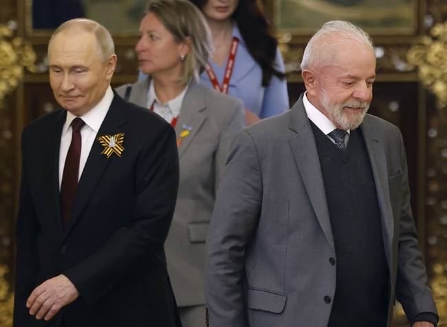 Лула да Силва критикува митата на Тръмп и укрепва връзките с Путин през май