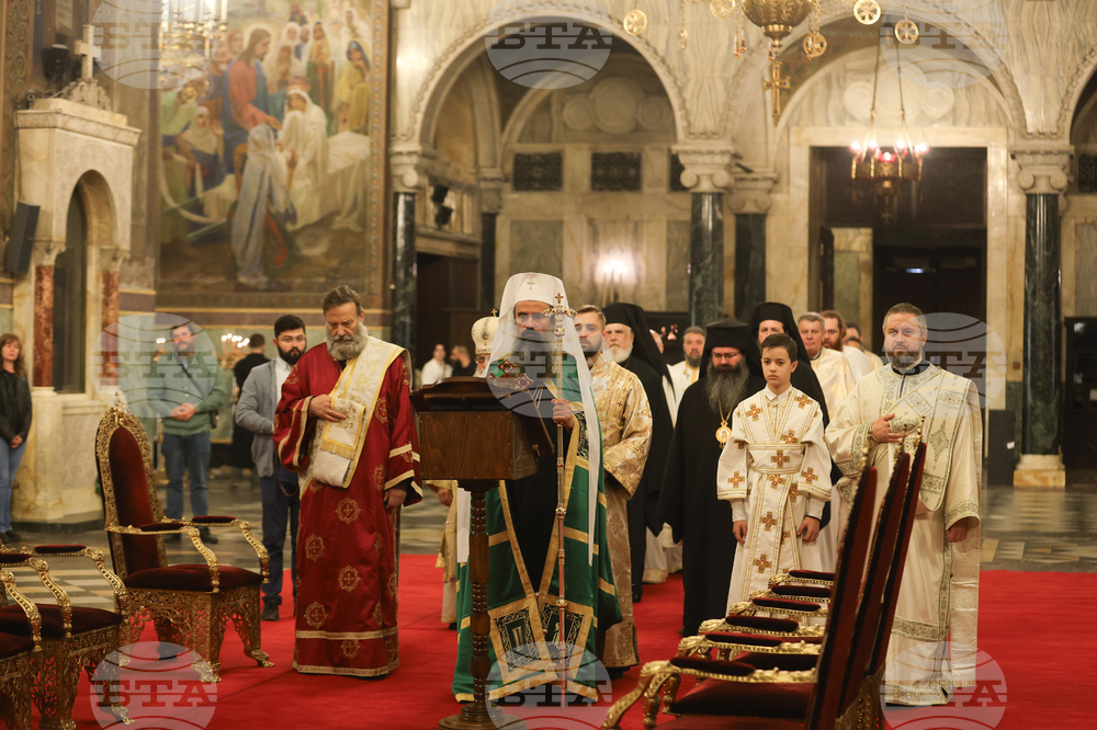 Патриаршеска катедрала "Св. Александър Невски" - патриарх Даниил - литургия