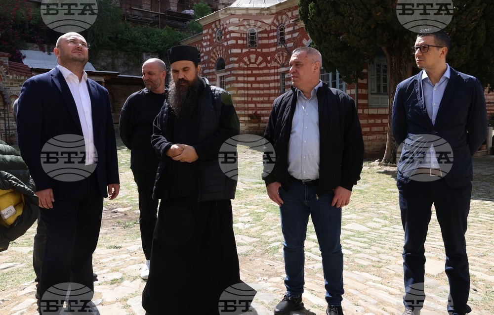 Гърция - Света Гора - Българска делегация - посещение