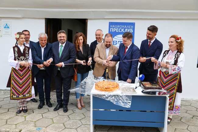 BTA Opens National Press Club in Gotse Delchev on Day of St Cyril and St Methodius