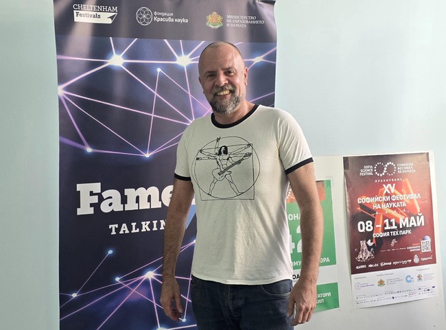British Physicist Mark Lewney on FameLab: Competition Is about Explaining Science While Also Showing Its Importance