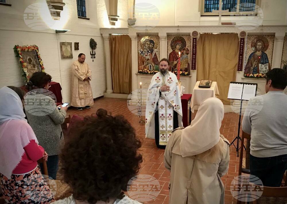 Храмът „Св. св. Кирил и Методий“ в Хамбург отбеляза паметта на св. вмчк. Георги Победоносец
