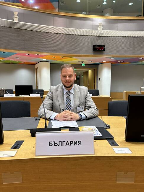 Петър Младенов говори на Съвета на ЕС за борба с дезинформацията сред младите