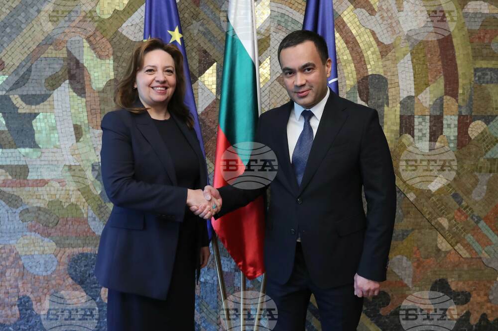 Deputy FM Anguelieva Receives Uzbek Counterpart Abdullayev
