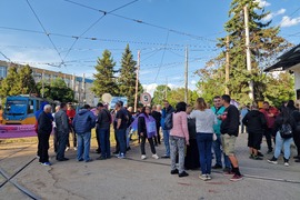 Протест - градски транспорт